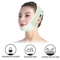 Correa de estiramiento facial para mujer, cinta estable, reductor de papada transpirable, venta de escultura facial de belleza - details 18