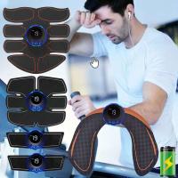 Ayuda de entrenamiento para masaje de cuerpo entero eléctrico muscular recargable, parche de combinación múltiple y juego de Gel de repuesto - details 8