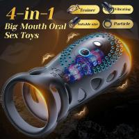 Leten-Anillo de manga vibratoria para hombre, juguete vibrador para estimular el punto G, entrenador de erección, retardante de eyaculación, juguete sexual 18+ - details 0
