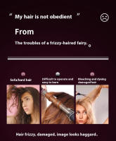Peine para alisar el cabello inalámbrico Alisador de pelo con iones negativos calentable - details 2