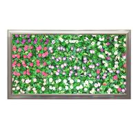 Panel de pared de plantas artificiales Morning Glory, 60x40cm, paneles de pared de plástico resistentes a los rayos UV, fondo realista DIY - details 13