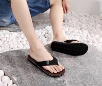 Chanclas informales para hombre, zapatos de playa a la moda, chanclas planas antideslizantes de verano para hombre, zapatillas para interior de casa, zapatilla para hombre - details 18
