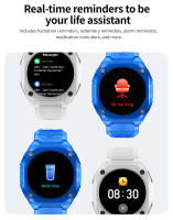 Reloj mujer inteligente exterior deporte modo podómetro ritmo cardíaco presión arterial hombre Bluetooth llamada reloj - details 11