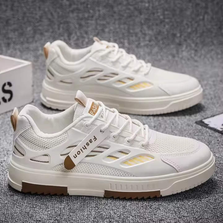 Zapatos deportivos para hombre de verano transpirables, diseño moderno, suela baja. - 1