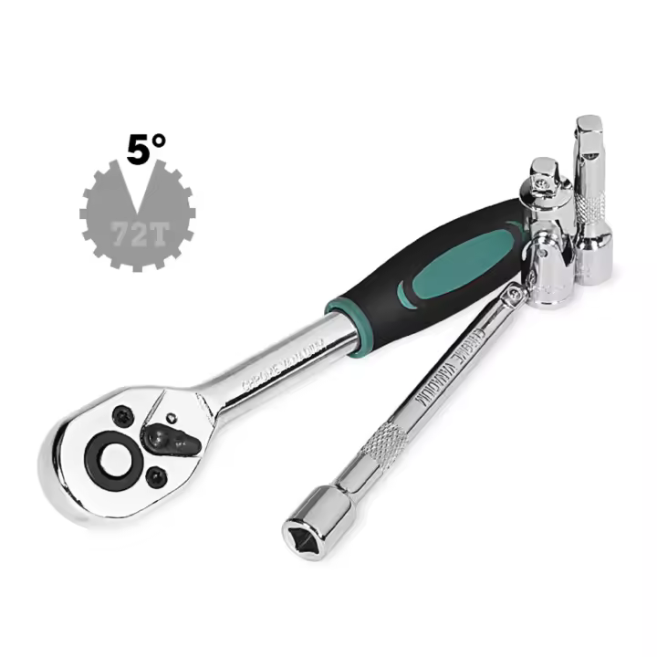 Herramientas de reparación de automóviles, Kit de reparación de automóviles de 1/4 pulgadas, paquete de combinación de Llave - 1