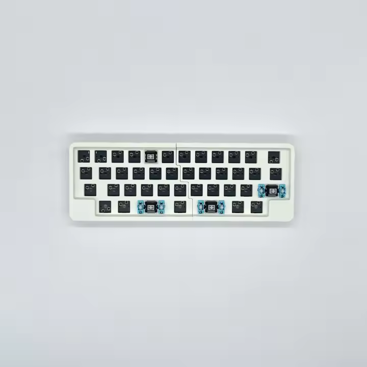 Teclado dividido 40% personalizado inalámbrico 2.4G Kit de dongle de teclado mecánico dividido de modo único Hot Swap VIAL DIY Mini accesorios de teclado de juegos ergonómico - 1