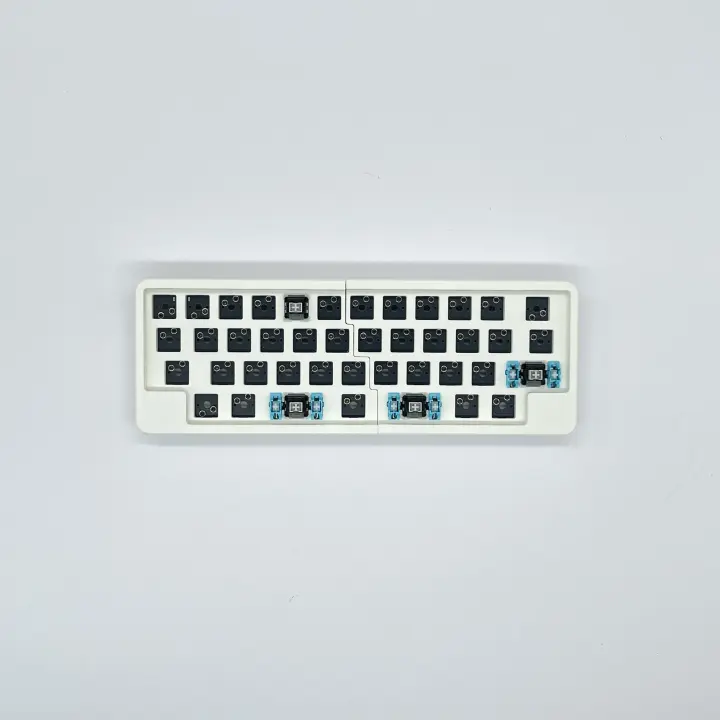 Teclado dividido 40% personalizado inalámbrico 2.4G Kit de dongle de teclado mecánico dividido de modo único Hot Swap VIAL DIY Mini accesorios de teclado de juegos ergonómico - 1