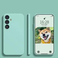 Para funda de silicona líquida fundas de teléfono para Samsung Galaxy A55 A54 A 55 5G S24 Ultra Plus funda trasera suave - details 15