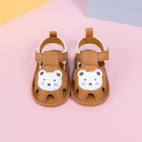 Sandalias antideslizantes para recién nacido, zapatos informales con estampado de animales, suaves, a la moda, para el primer día, Verano - details 11