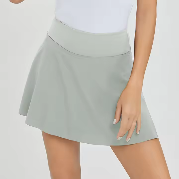 Faldas de golf y tenis para mujer, cintura alta, con bolsillos, pantalones cortos interiores para faldas deportivas, deportes al aire libre, correr, Pickleball - 1