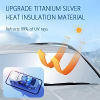 Parasol Delantero para Coche, Protector Solar para Protección contra Rayos UV, 137x70 cm - details 4