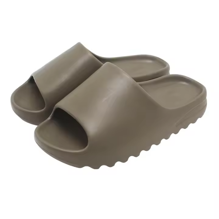Nuevas zapatillas de suela gruesa suave de EVA para mujer, moda de verano, sandalias para el hogar, zapatos de playa para hombre - 1
