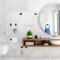 Set de accesorios de Baño de Maple inoxidable 304, 7 piezas, colores elegantes y de alta gama. - details 2