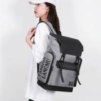 Mochila Simple con letras para hombre, bolso escolar multifuncional de gran capacidad para estudiantes, bolso de hombro, bolso para ordenador portátil, mochila de lona para viaje - details 9