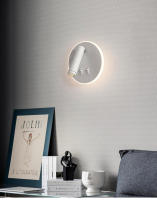 Tomaxin Lámpara de Pared Led Luz Cálida de 350 Grados Rotativa Plegable para Dormitorio, Estudio, Hotel - details 6