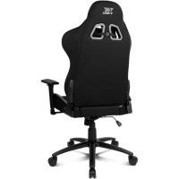 DR110 - Silla Gaming Profesional, Tejido Tejido Alta transpirabilidad, reposabrazos 4D, Ruedas silenciosas, pistón Clase 4, inclinación, cojín Lumbar y Cervical, Color Negro - details 21