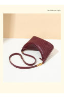 Bolso de mano informal tejido a mano para mujer, bolso sencillo para lonchera, bolso de moda para axila - details 3