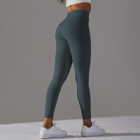 -Leggings de yoga sexys para mujer, pantalones de cintura alta para entrenamiento, gimnasio, correr - details 60