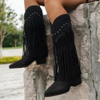 Botas largas informales para mujer, zapatos martin para exteriores - details 4