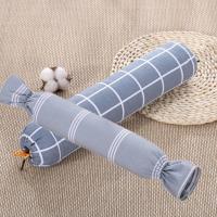 Funda de almohada enrollable Cervical extraíble, funda de almohada clásica suave, Material lavado, cómodas fundas de cojín trasero para el hogar - details 10