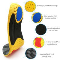 Plantillas ortopédicas de EVA para hombre y mujer, suela con soporte para ARCO, cojín desodorante con absorción de impacto, para correr - details 18