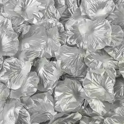6000/100Pcs Artificial Fake Rose Petals Colorful Red White Gold Roses Petal Flowers for Romantic Wedding Party Favors Decoration - 1