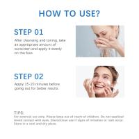 Extracto de Protector solar Centella asiática, Protector solar hidratante nutritivo, no graso para el cutis - details 8