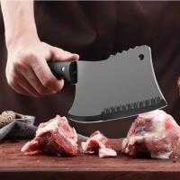 Cuchillo De Cocina Doble Propósito Machete Para Huesos Afilado Especial Para Cocineros Cuchillo De Cortar Acero Inoxidable Longitud De Hoja 19 Cm - details 2