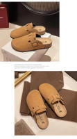 Nuevas sandalias versátiles de estilo retro para hombre y mujer con suela gruesa de corcho, tipo bolso, para parejas, pantuflas de una sola pieza. - details 12