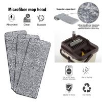 Mopa de Microfibra Práctica de Reemplazo 3Pcs Pad de Limpieza Lavable para el Hogar - details 1