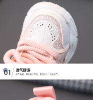 Nuevas zapatillas de suela blanda antideslizantes para niñas, zapatillas para correr para mujeres de los niños pequeños marea - details 3
