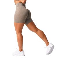 Pantalones Cortos de Gimnasia para Mujer NVGTN Scrunch Sin Costuras de Spandex Elásticos Transpirables con Efecto Levantador de Cintura para Deportes de Ocio y Correr - details 33