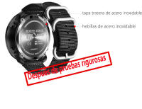 NORTH EDGE Apache3-reloj táctico para hombre, barómetro, brújula, resistente al agua hasta 50m - details 11