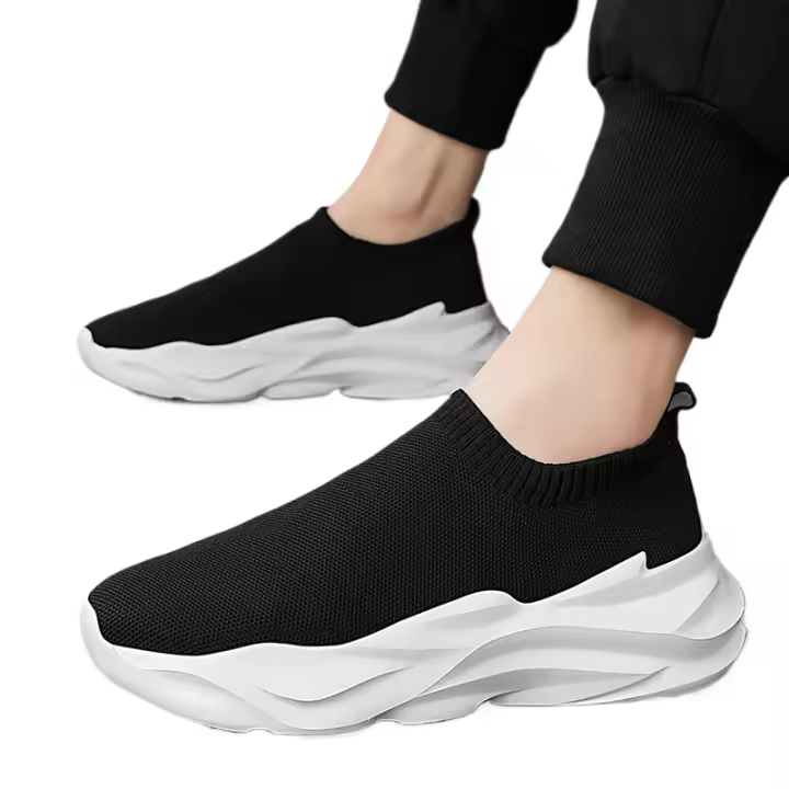 Zapatillas de deporte informales para hombre, zapatos deportivos cómodos para exteriores - 1