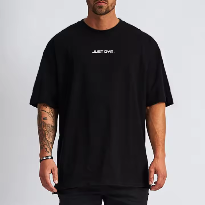 Camiseta de hombre, camiseta de manga corta para Fitness, de Verano 1 - 1