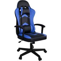 Reclinable con Cojín Lumbar y Cervical |   Respaldo Alto Acolchado |   Altura ajustable |   Ruedas Giratorias 360 °   y Reposabrazos |   Ideal Ordenador, Oficina, Videojuego o Escritorio - details 36