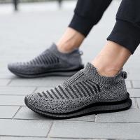 Zapatos casuales transpirables para hombre, zapatos ligeros para exteriores, zapatos antideslizantes para hombre, zapatos planos sin cordones - details 3