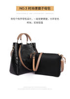 Bolso de mano Bolso nuevo de mujer Bolso de hombro en relieve de moda de alta gama Bolso de cubo de gran capacidad para niños y madres - details 9