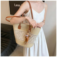 Bolso de Verano a la Moda Bolso de Malla para Mujer Bolso de Playa de Paja - details 13
