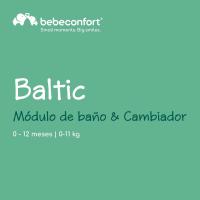 Bañera Cambiador Bebé 2 en 1, 0-12 M (máx 11 kg), Fácil de Mover 4 Ruedas con Freno, Múltiples Compartimentos Almacenamiento, Colchón Cambiador Acolchado, Fácil Drenaje, Gris Mist - details 8