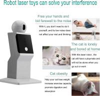 Juguete Láser ATUBAN para Gatos Automático y Aleatorio Interactivo con Movimiento Rojo Dot para Gatos y Perros Material ABS Plástico Uso en Interiores - details 3