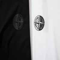 Camiseta bordada de alta calidad para hombre, camisa de manga corta de moda de verano Stone Island - details 5