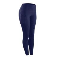Body de gimnasio de entrenamiento push-pull de cintura alta con bolsillo lateral para mujer, pantalones deportivos para correr y yoga - details 10