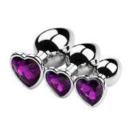 Leten S/M/L Anal Metal juguetes sexuales para adultos para mujeres hombres cristal erótico bala Butt Plug estimulador masajeador de próstata productos íntimos - details 9