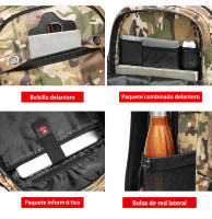 Bolsa de viaje de camuflaje para hombre, mochila de equipaje de negocios de gran capacidad, impermeable, para montañismo al aire libre, 80L - details 7