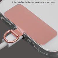 Cordón Universal de Metal para Teléfono Correa de Acero Inoxidable para Móviles con Clips de Parche - details 5