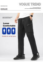 Pantalones de Senderismo de Secado Rápido para Hombres Pantalones Elásticos para Acampar, Escalar, Correr al Aire Libre Ropa Deportiva de Primavera Otoño - details 1