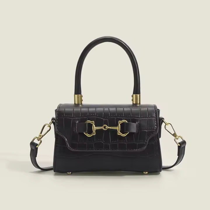 Nuevo bolso de mujer con estampado de cocodrilo de alta calidad y bandoleras multifuncionales. - 1