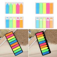 Tira adhesiva de flecha, Bloc de notas, planificador, pegatinas de papel, notas fluorescentes, marcadores - details 4