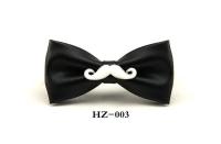 Pajarita de mariposa de PU para hombre, lazo de bigote de Metal, corbatas para caballero y adulto, fiesta de noche de boda - details 5